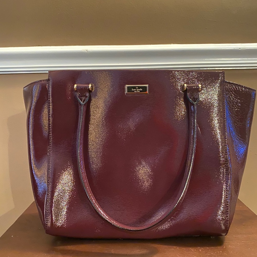 Gorgeous, Plum Kate Spade Bag